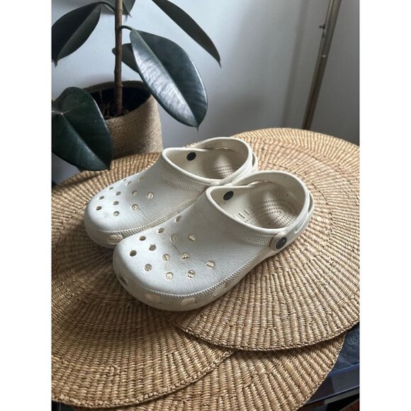 Crocs women’s size 6 men’s size 8 white - Picture 1 of 12